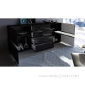 High Gloss LED Light Sideboard